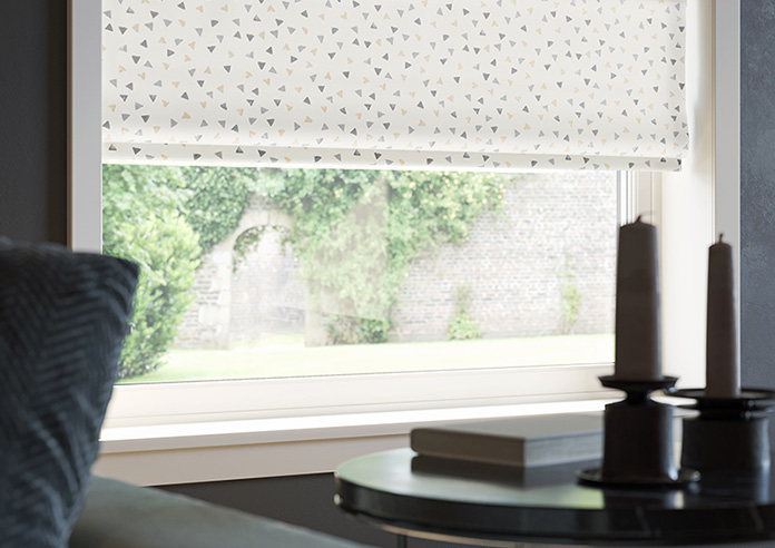 Confetti, Popcorn - Twist&Fit Roman Blind - Image 5